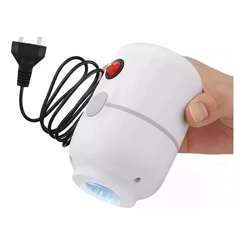 Bomba eléctrica para bolsas al vacío con su cable y enchufe
